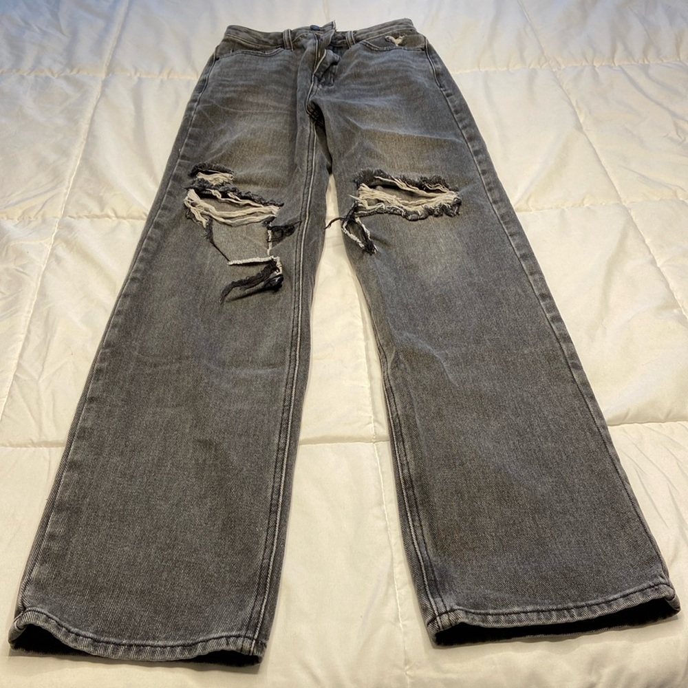 Pacsun 90's Boyfriend Black Ripped Jeans